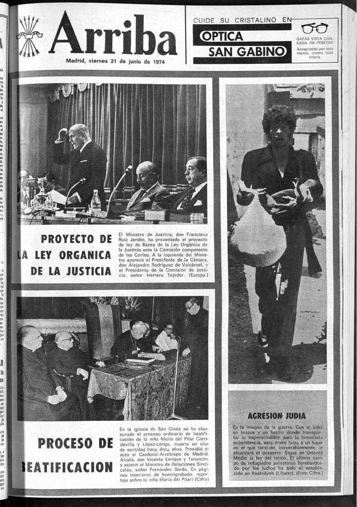 Miniatura de Arriba del 21 de junio de 1974
