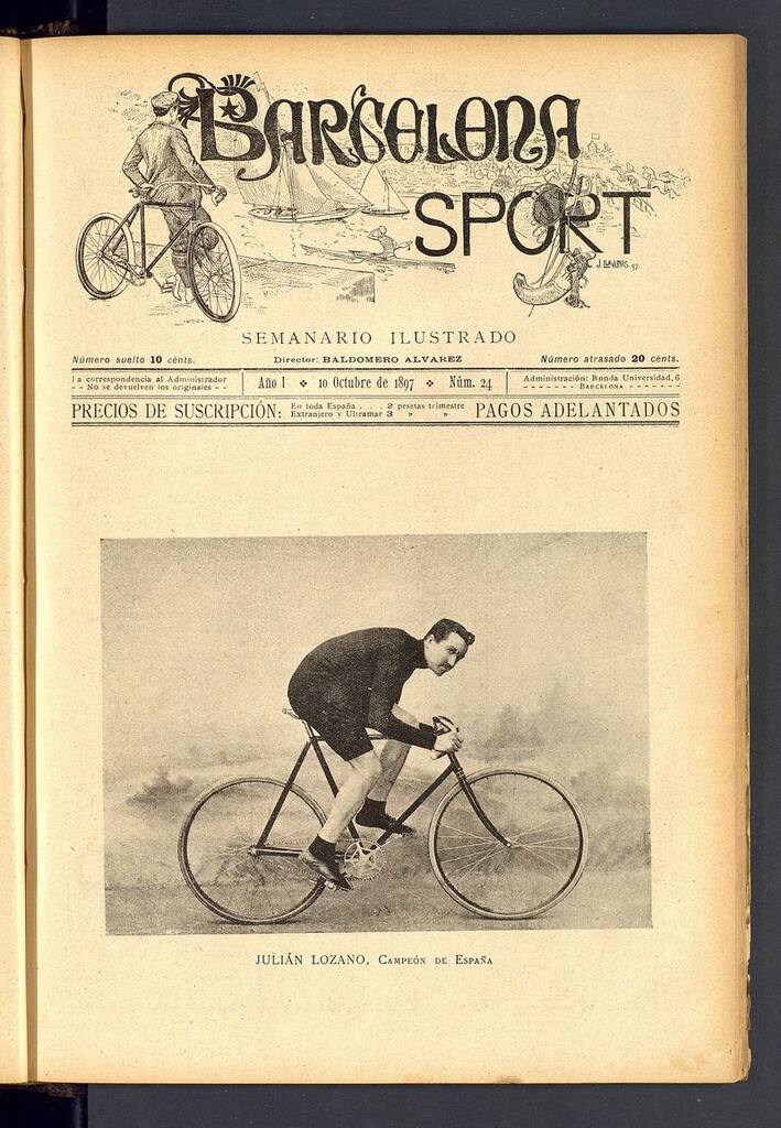 Miniatura de Barcelona Sport. 10 de octubre de 1897