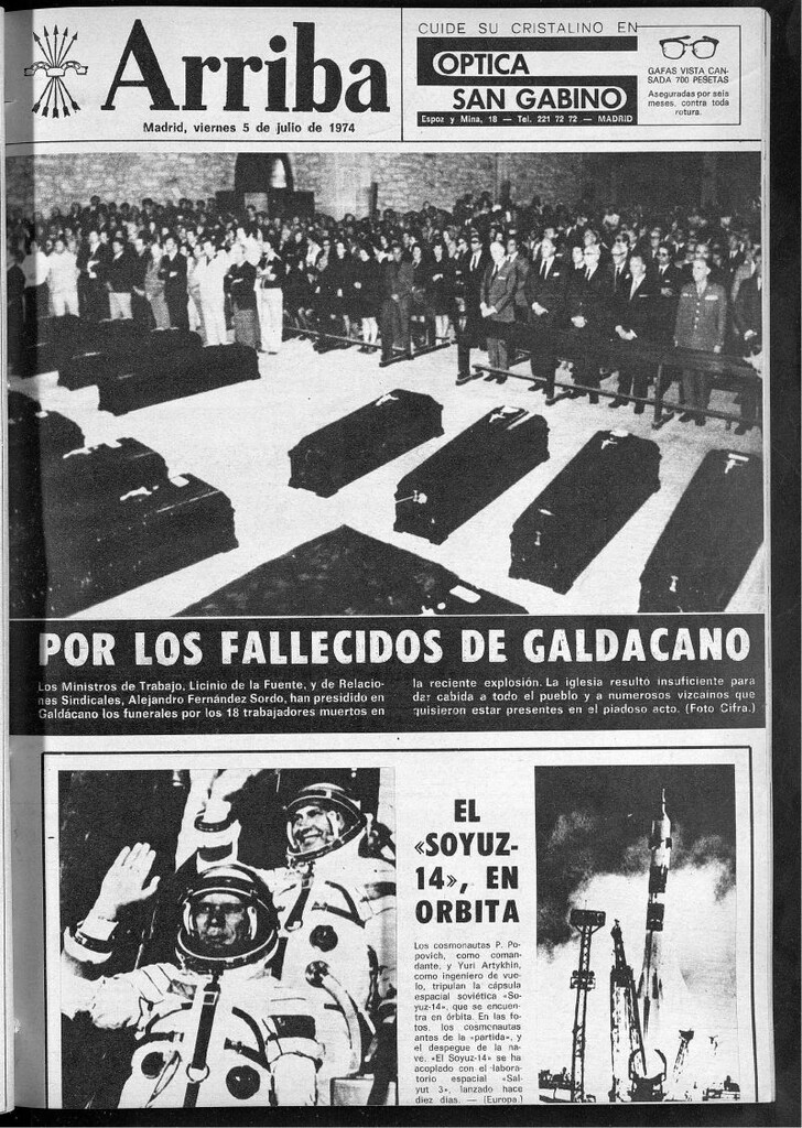 Miniatura de Arriba del 5 de julio de 1974