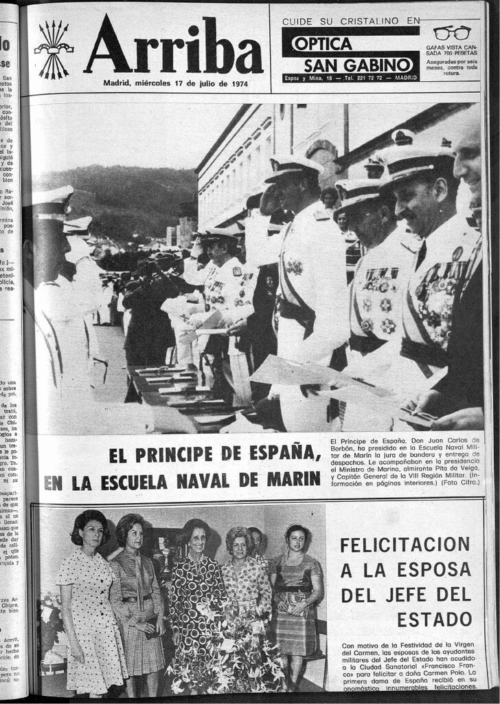 Miniatura de Arriba del 17 de julio de 1974