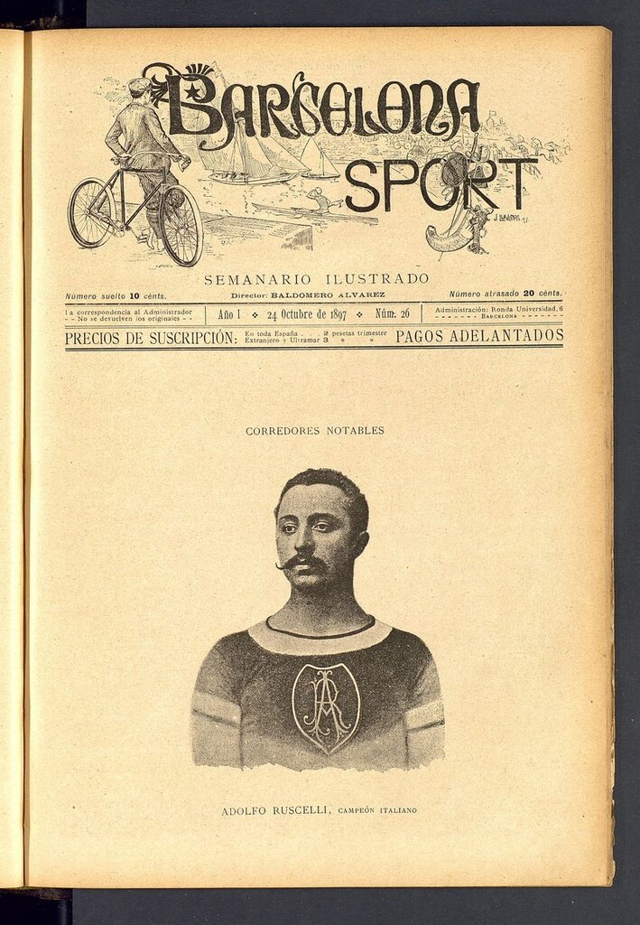 Miniatura de Barcelona Sport. 24 de octubre de 1897