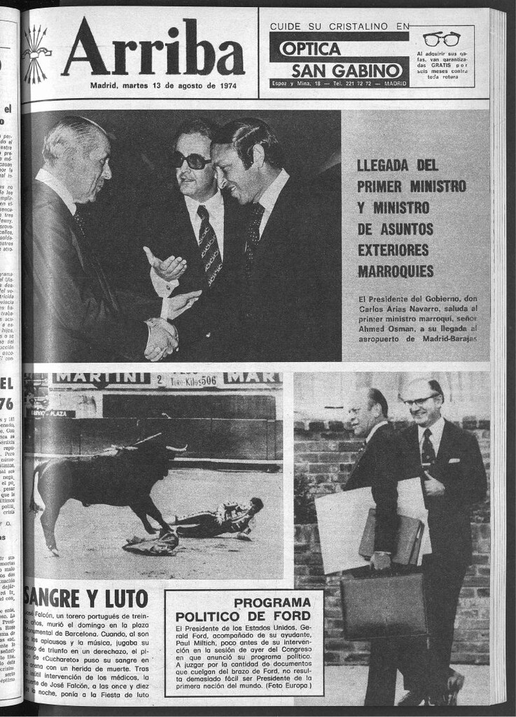 Miniatura de Arriba del 13 de agosto de 1974