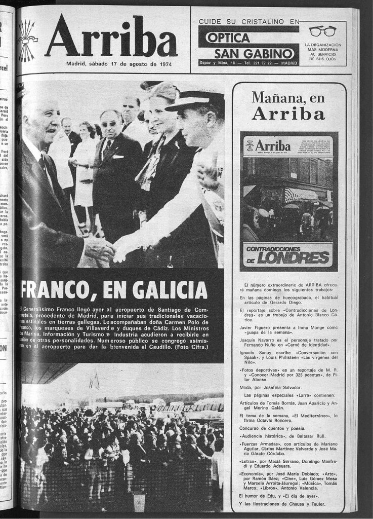Miniatura de Arriba del 17 de agosto de 1974