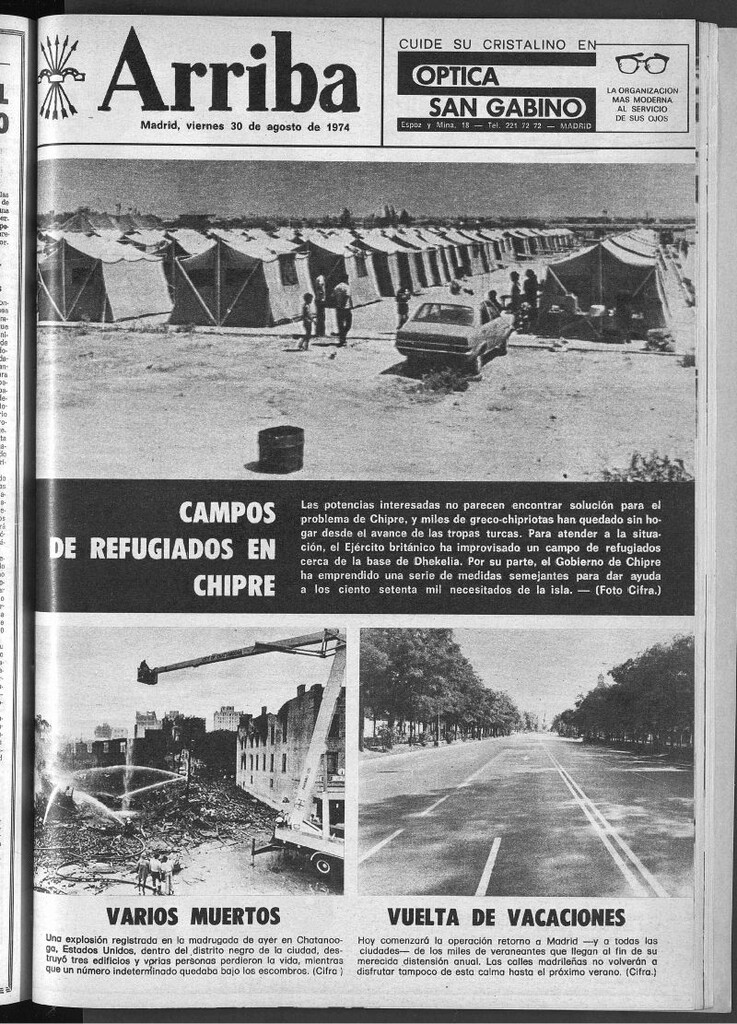 Miniatura de Arriba del 30 de agosto de 1974