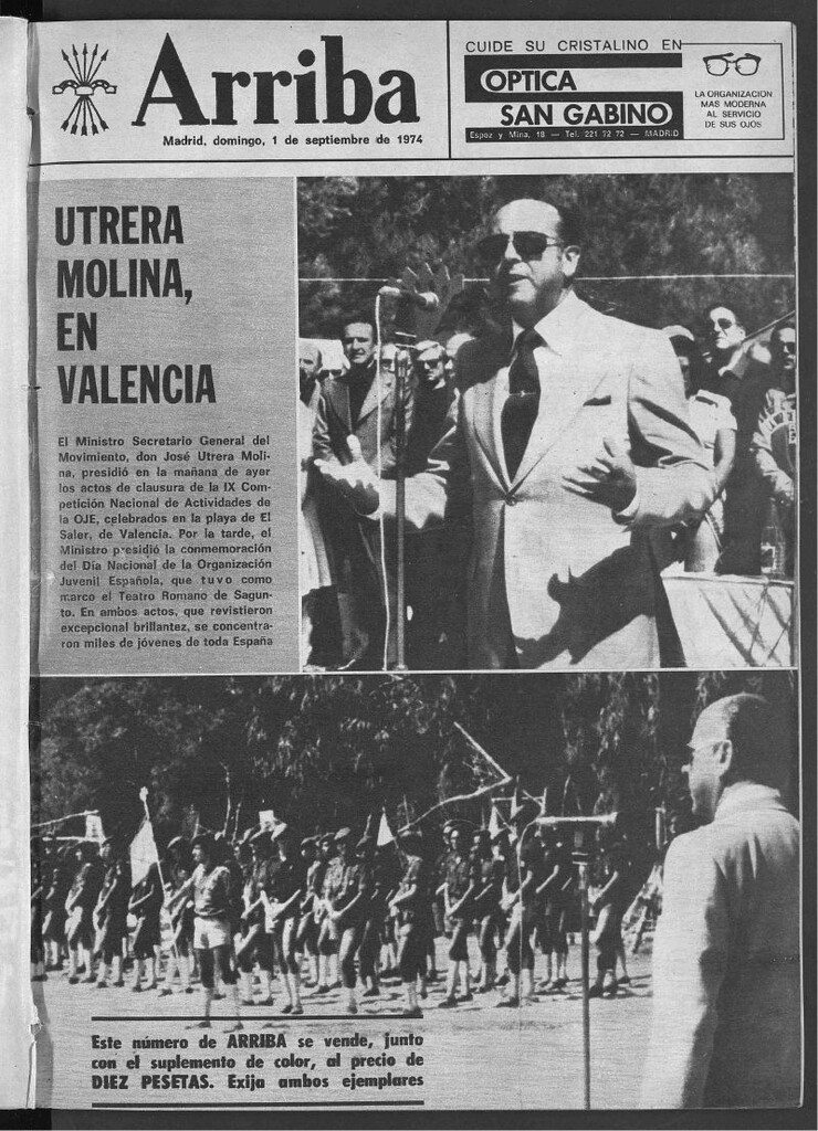Miniatura de Arriba del 1 de septiembre de 1974