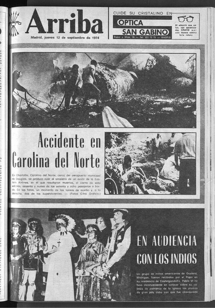 Miniatura de Arriba del 12 de septiembre de 1974