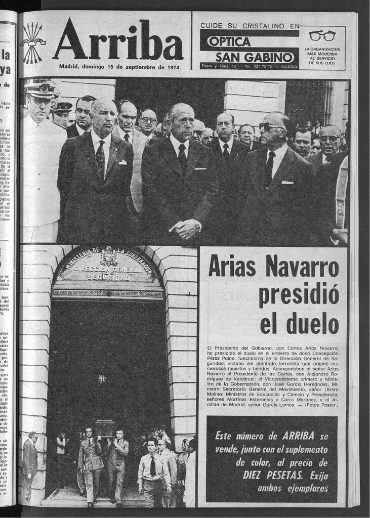Miniatura de Arriba del 15 de septiembre de 1974