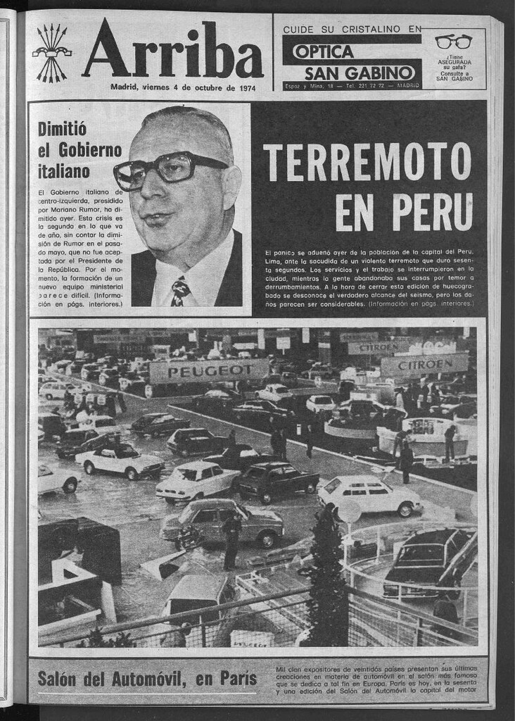 Miniatura de Arriba del 4 de octubre de 1974