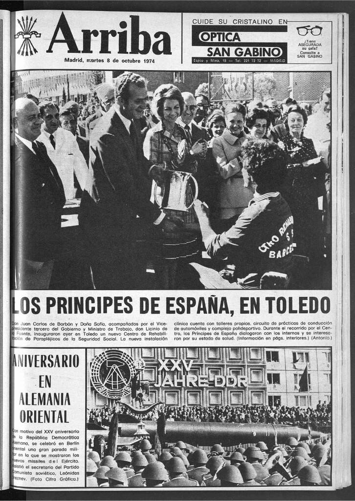 Miniatura de Arriba del 8 de octubre de 1974