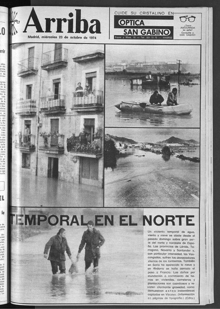 Miniatura de Arriba del 23 de octubre de 1974