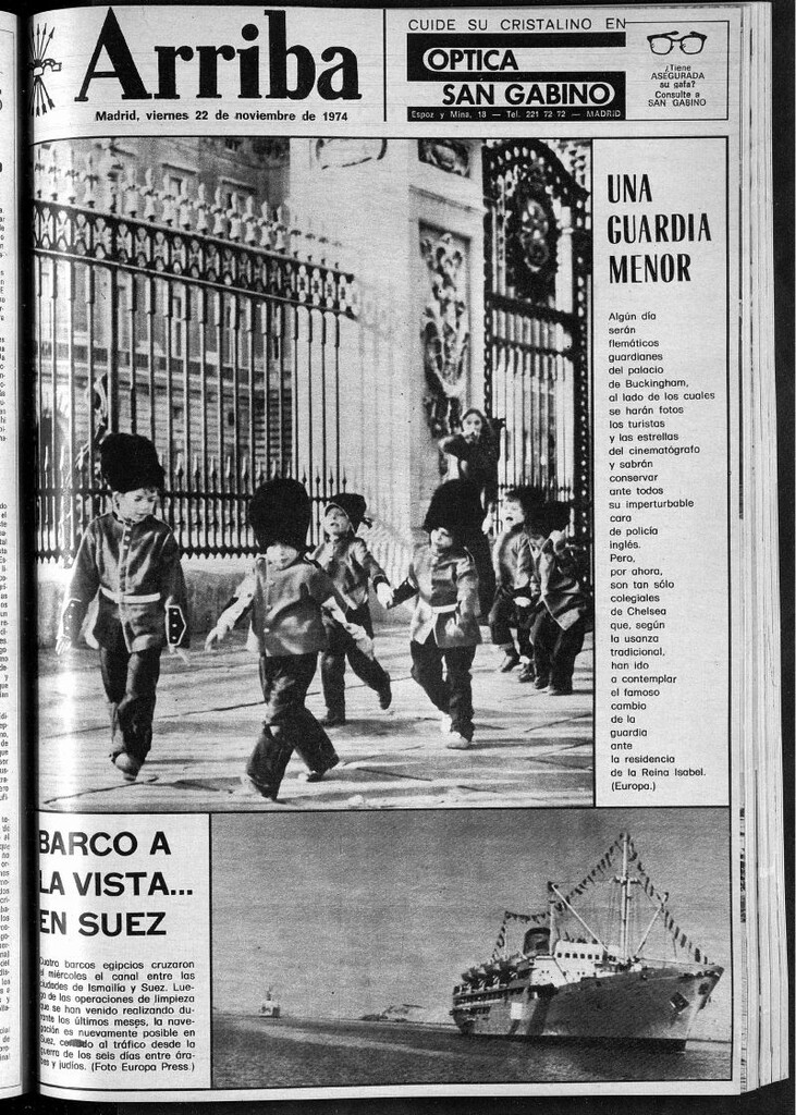 Miniatura de Arriba del 22 de noviembre de 1974
