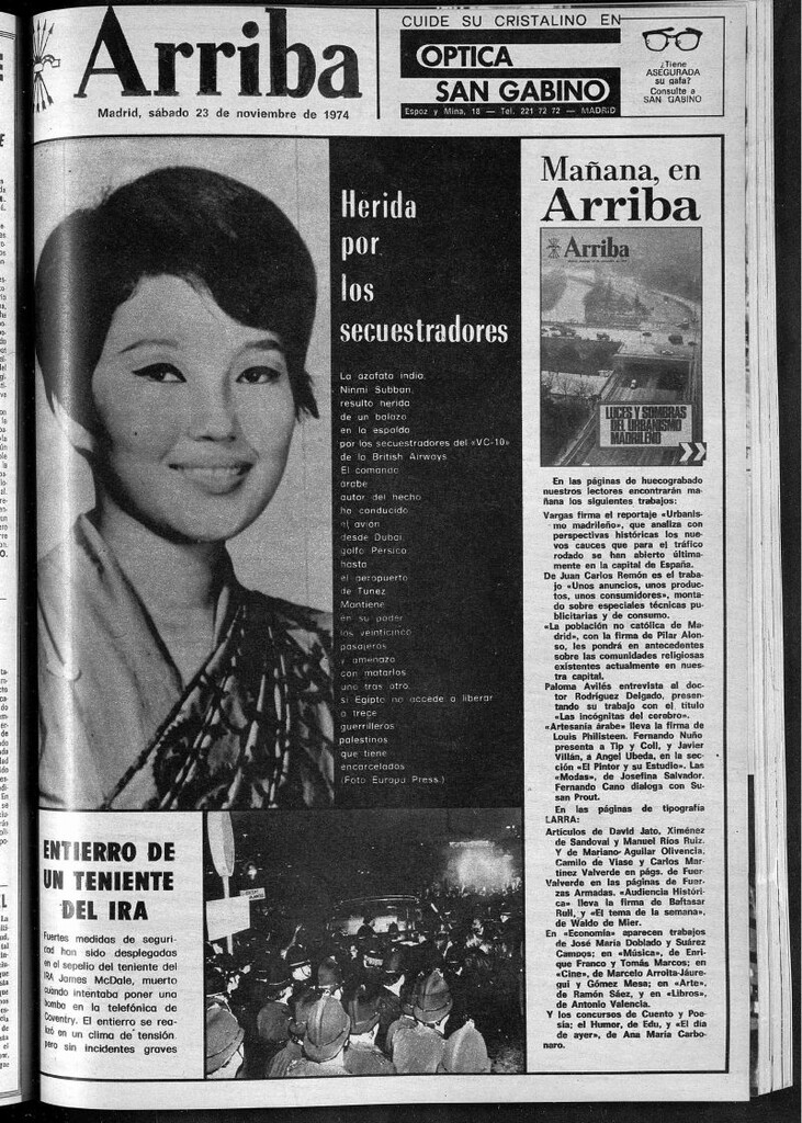 Miniatura de Arriba del 23 de noviembre de 1974