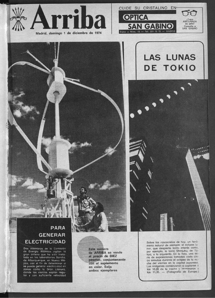 Miniatura de Arriba del 1 de diciembre de 1974