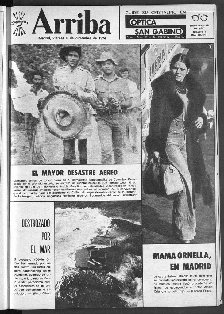 Miniatura de Arriba del 6 de diciembre de 1974
