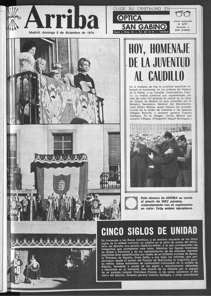Miniatura de Arriba del 8 de diciembre de 1974