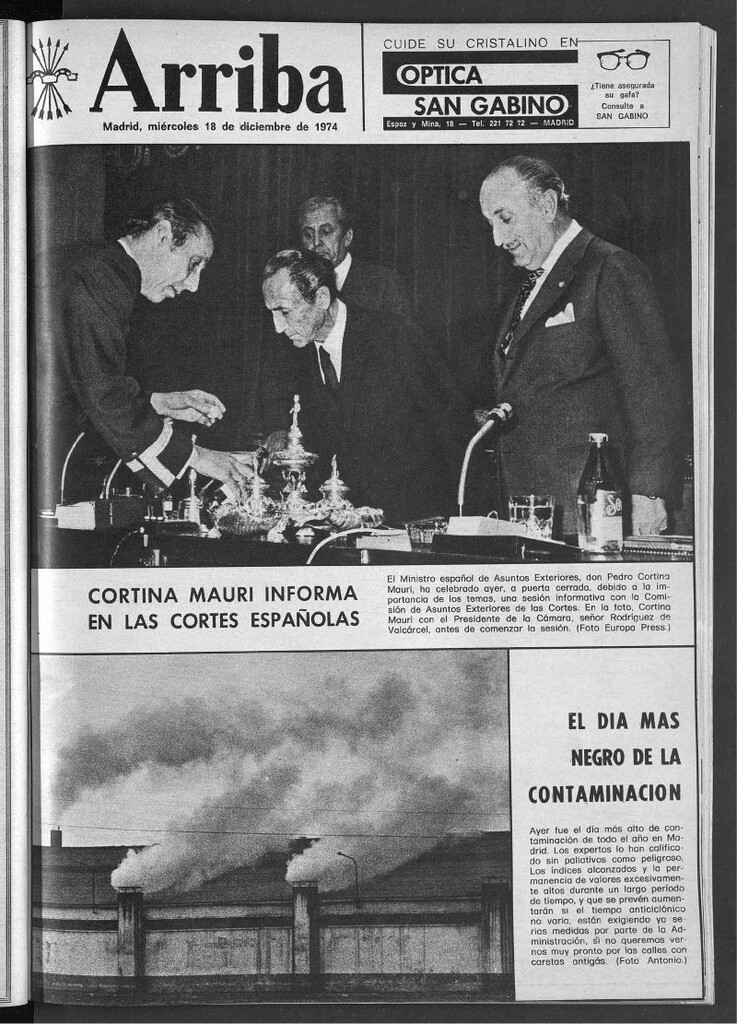 Miniatura de Arriba del 18 de diciembre de 1974