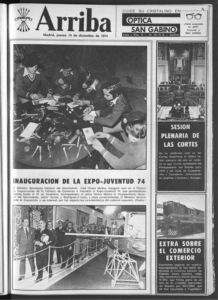 Miniatura de Arriba del 19 de diciembre de 1974