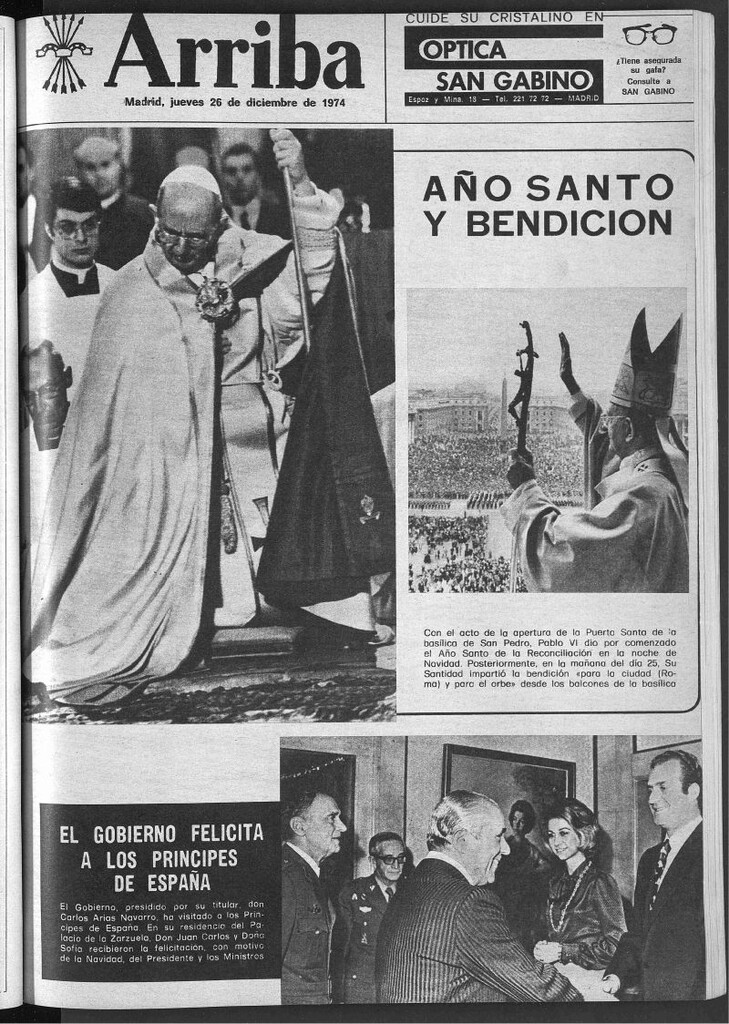 Miniatura de Arriba del 26 de diciembre de 1974
