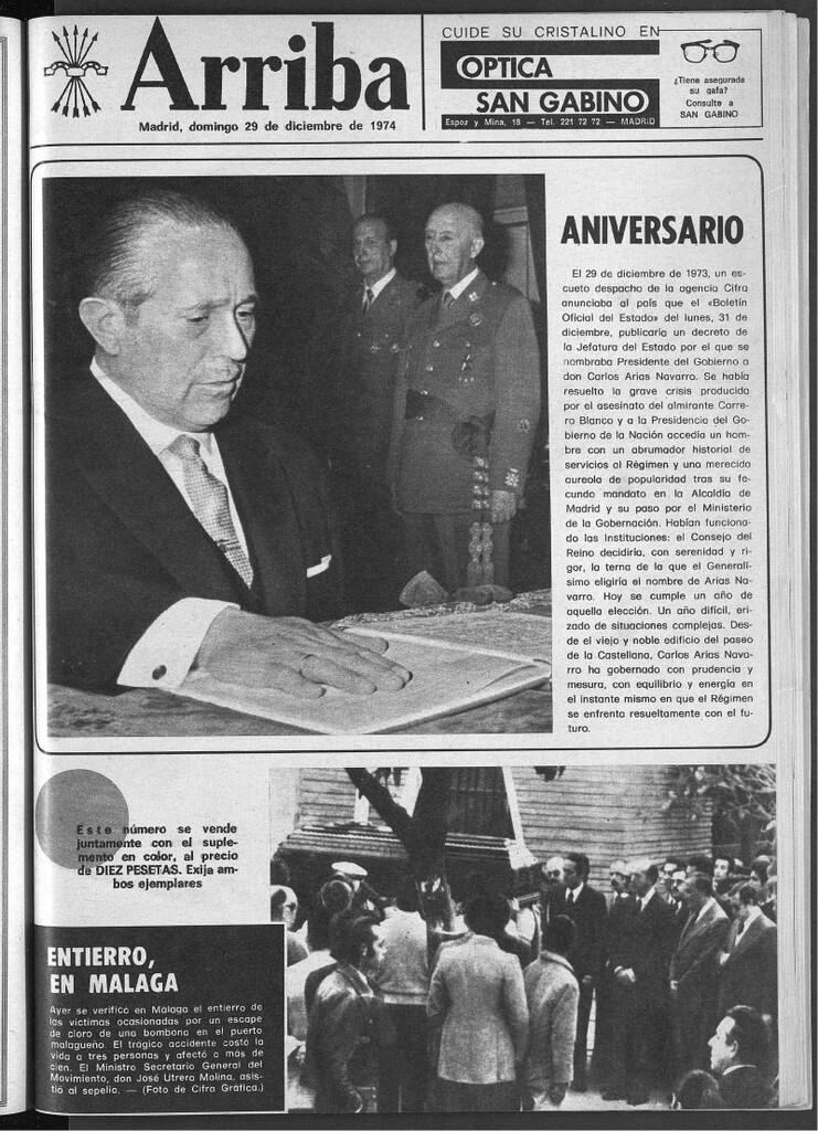 Miniatura de Arriba del 29 de diciembre de 1974