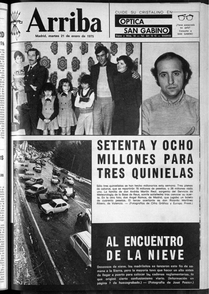 Miniatura de Arriba del 21 de enero de 1975