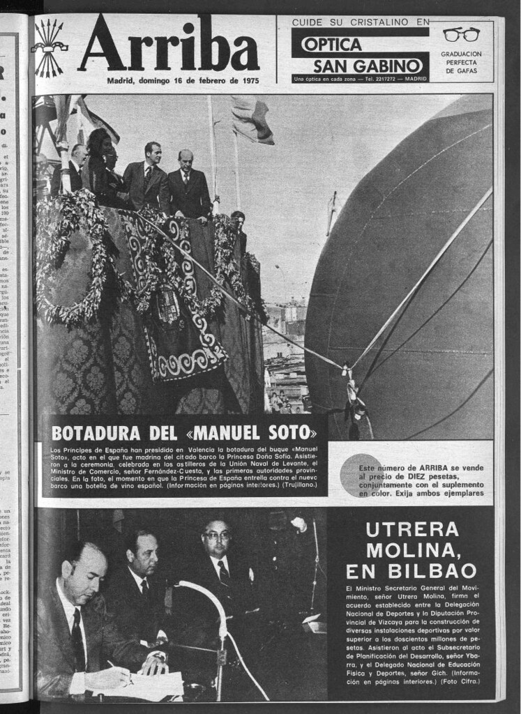 Miniatura de Arriba del 16 de febrero de 1975