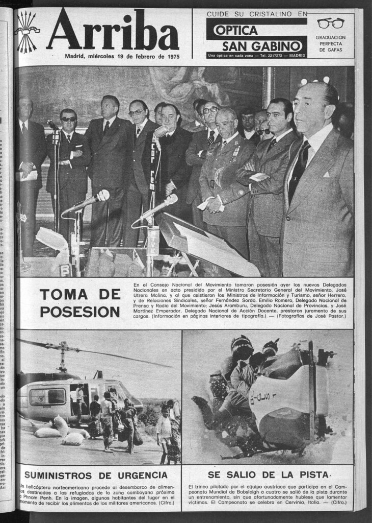 Miniatura de Arriba del 19 de febrero de 1975