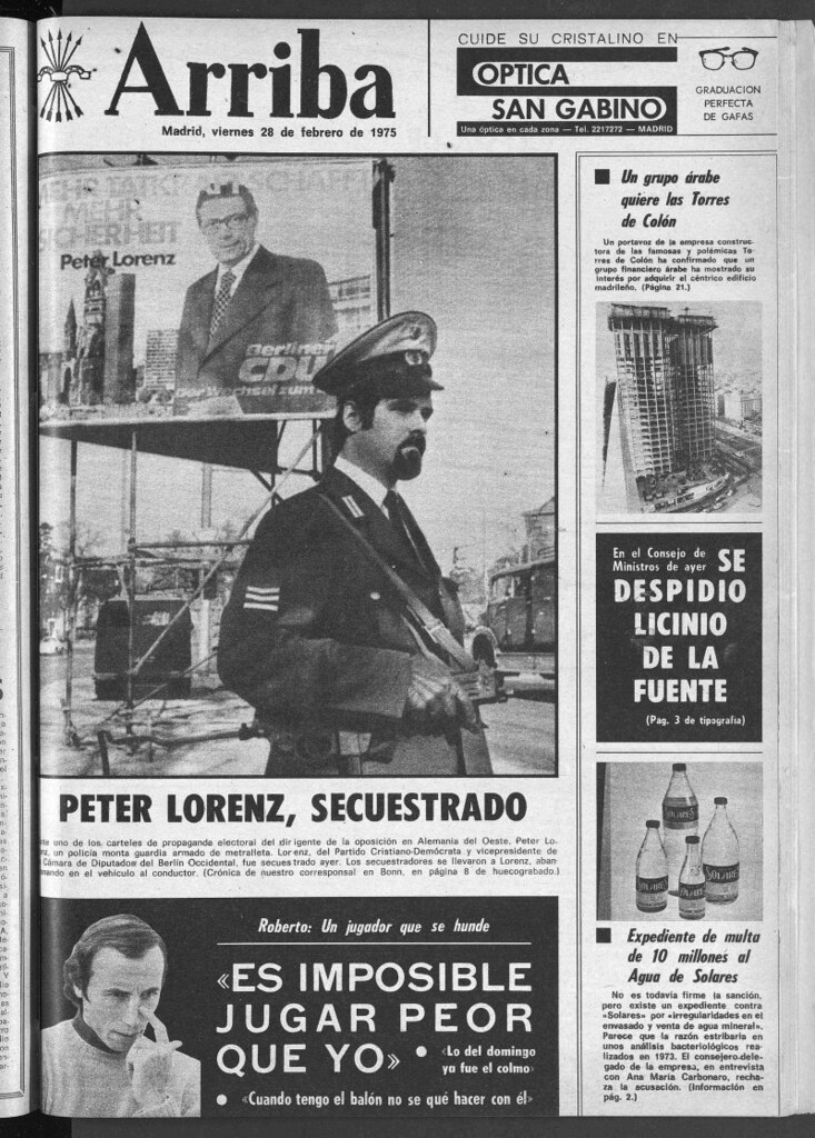 Miniatura de Arriba del 28 de febrero de 1975