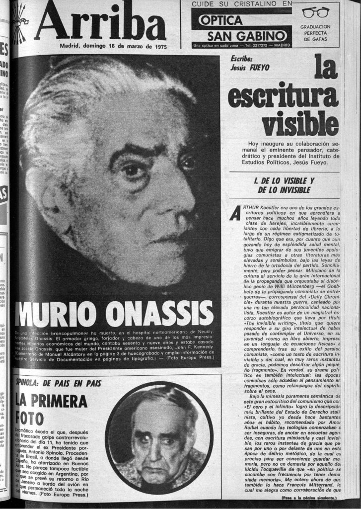 Miniatura de Arriba del 16 de marzo de 1975