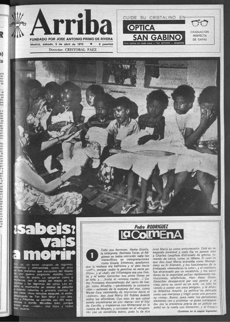 Miniatura de Arriba del 5 de abril de 1975