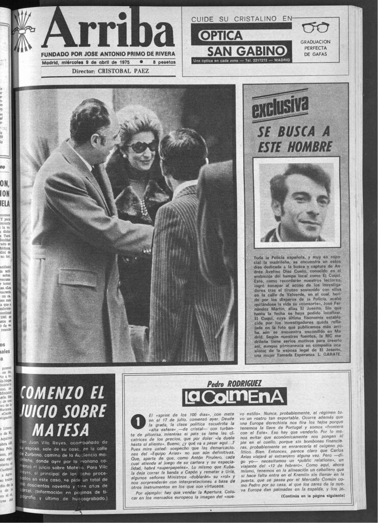 Miniatura de Arriba del 9 de abril de 1975