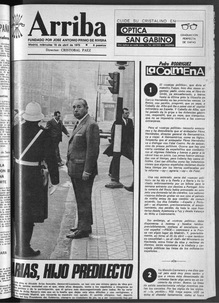 Miniatura de Arriba del 16 de abril de 1975