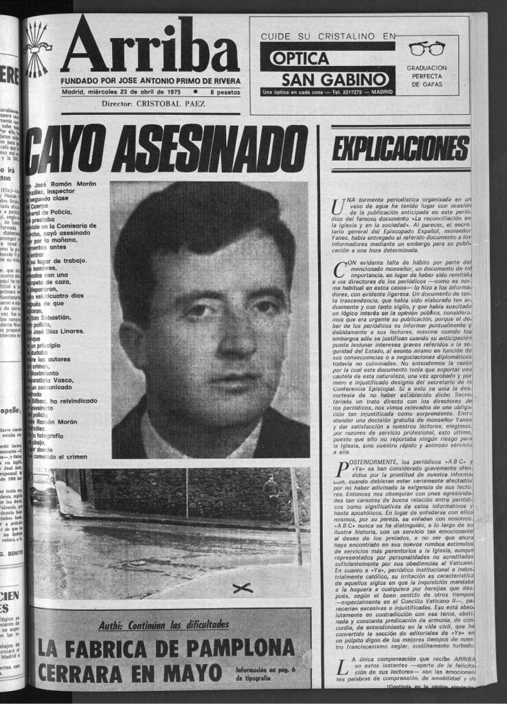Miniatura de Arriba del 23 de abril de 1975