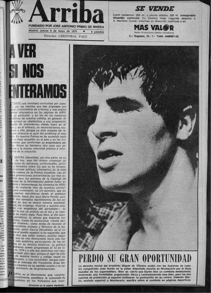 Miniatura de Arriba del 8 de mayo de 1975