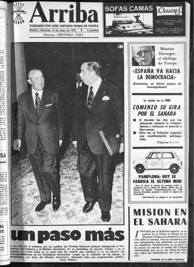 Miniatura de Arriba del 14 de mayo de 1975