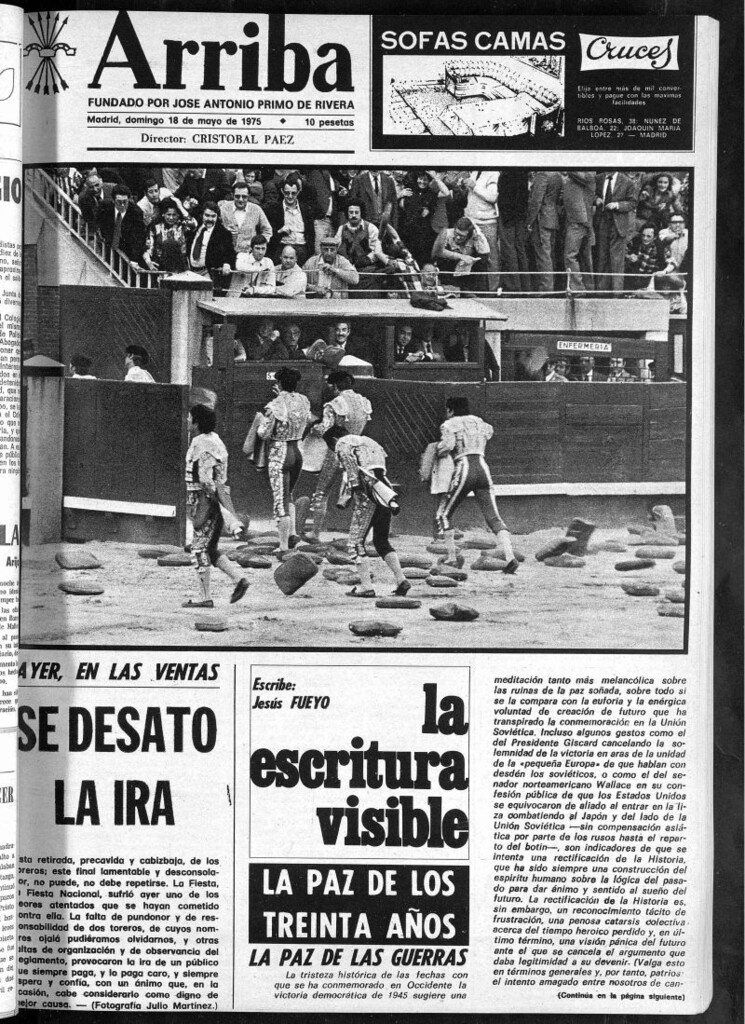 Miniatura de Arriba del 18 de mayo de 1975