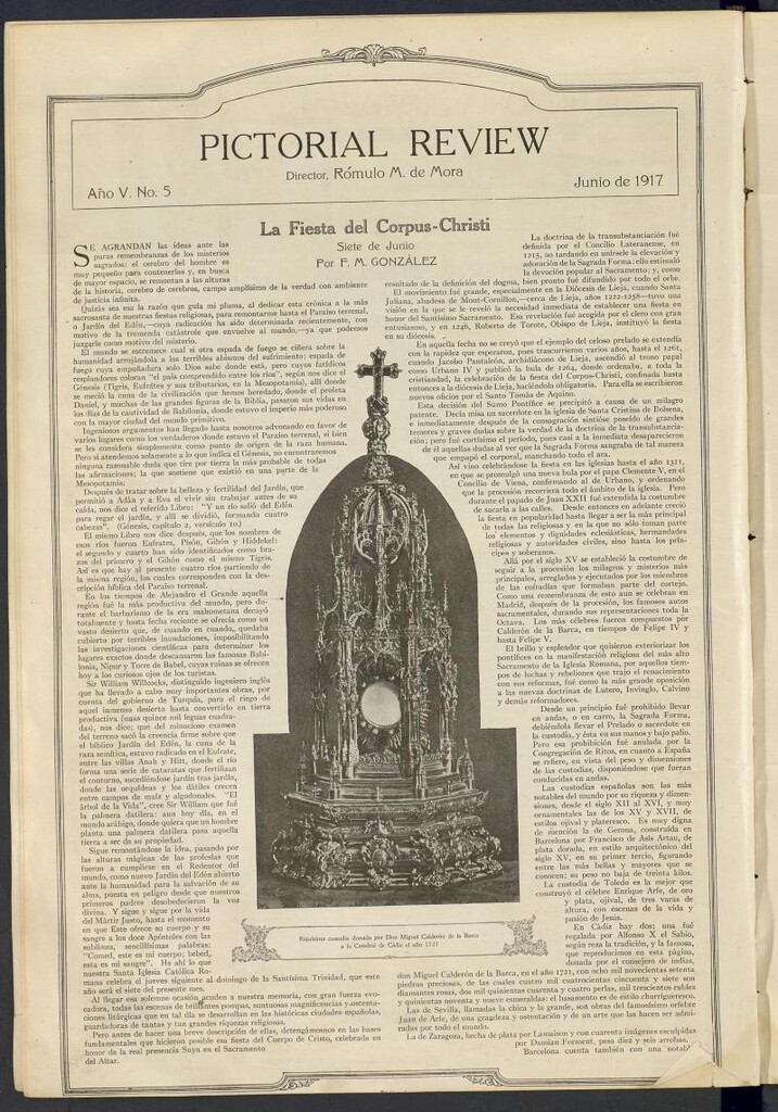 Miniatura de Pictorial Review: publicación mensual ilustrada para el hogar. Junio 1917