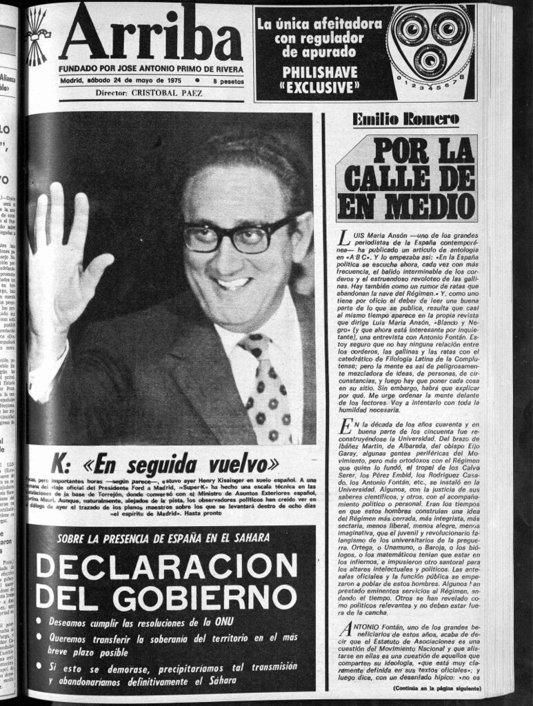 Miniatura de Arriba del 24 de mayo de 1975