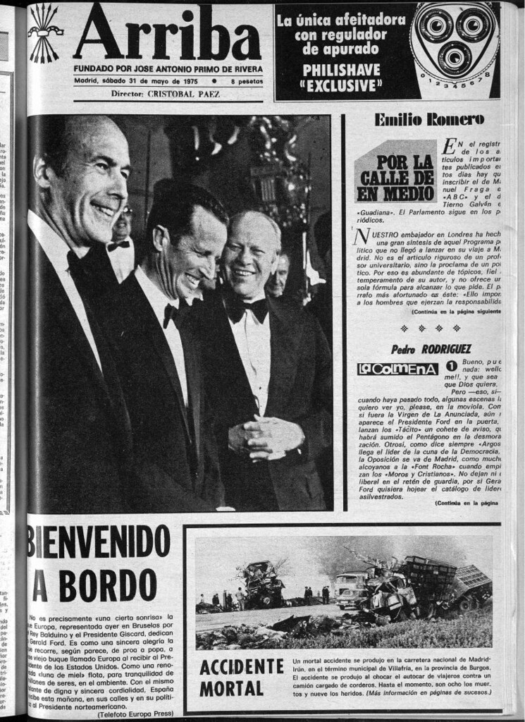 Miniatura de Arriba del 31 de mayo de 1975