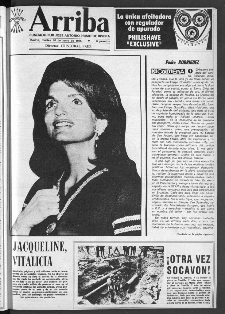 Miniatura de Arriba del 10 de junio de 1975