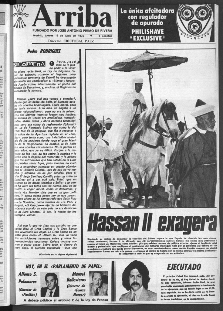 Miniatura de Arriba del 19 de junio de 1975