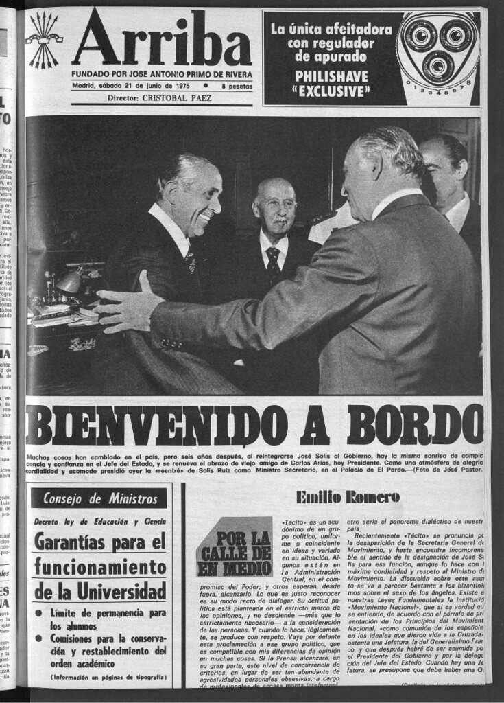 Miniatura de Arriba del 21 de junio de 1975