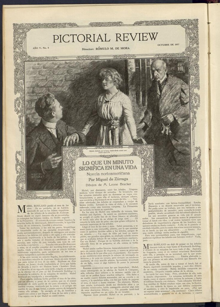Miniatura de Pictorial Review: publicación mensual ilustrada para el hogar. Octubre 1917