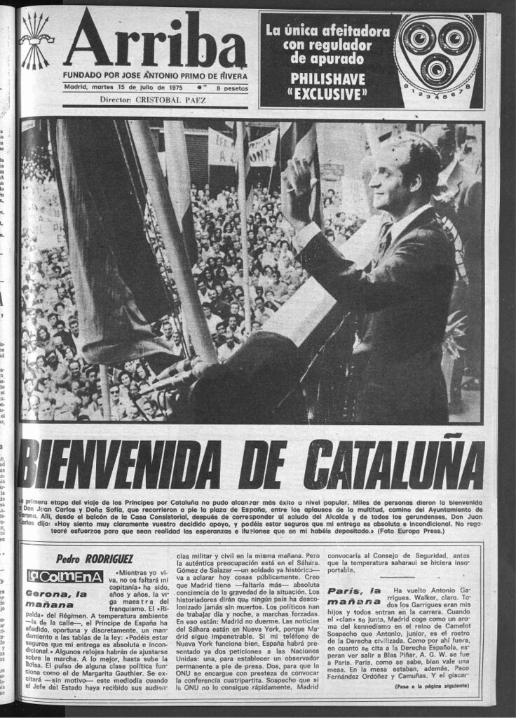 Miniatura de Arriba del 15 de julio de 1975
