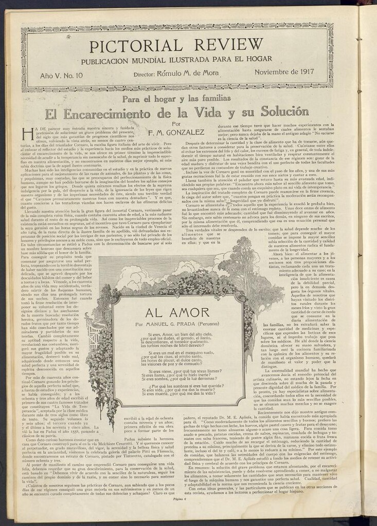 Miniatura de Pictorial Review: publicación mensual ilustrada para el hogar. Noviembre 1917