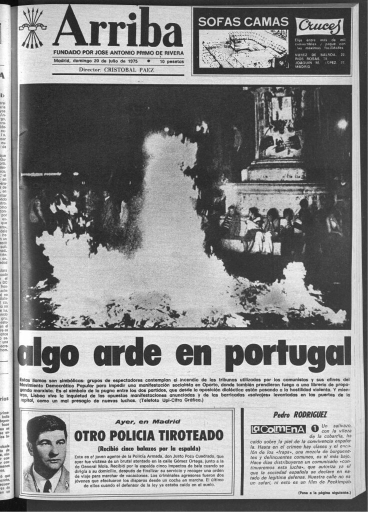 Miniatura de Arriba del 20 de julio de 1975
