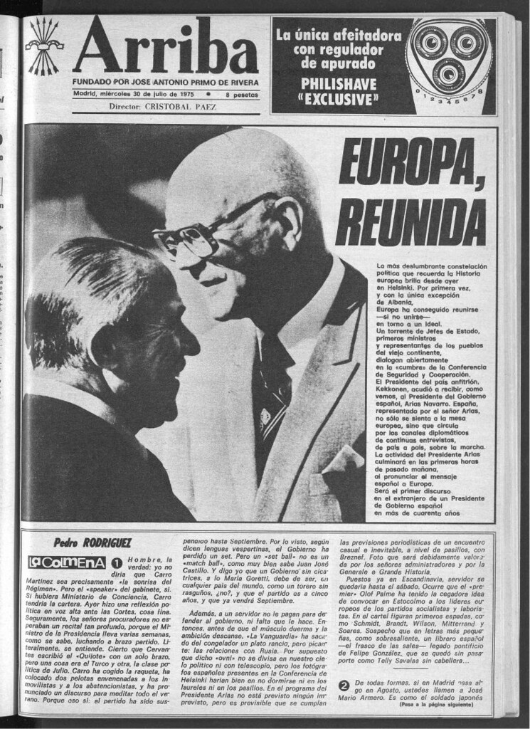 Miniatura de Arriba del 30 de julio de 1975