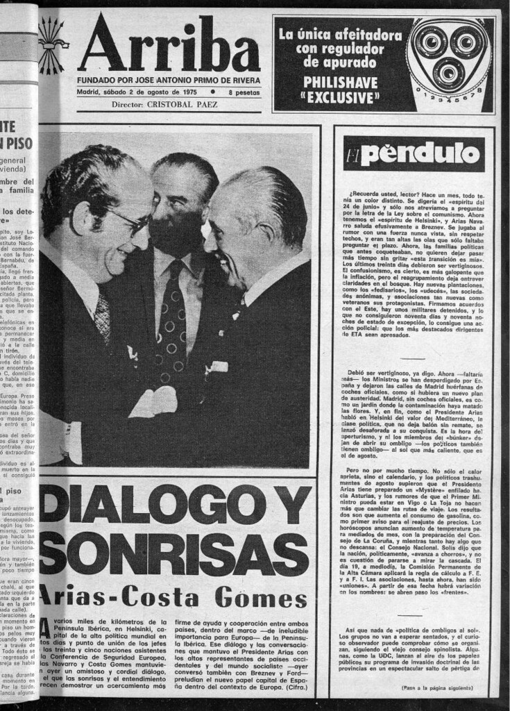 Miniatura de Arriba del 2 de agosto de 1975