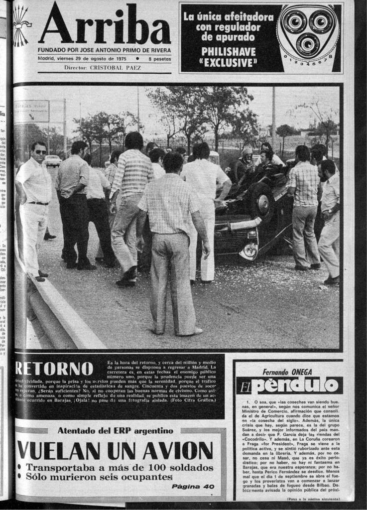 Miniatura de Arriba del 29 de agosto de 1975