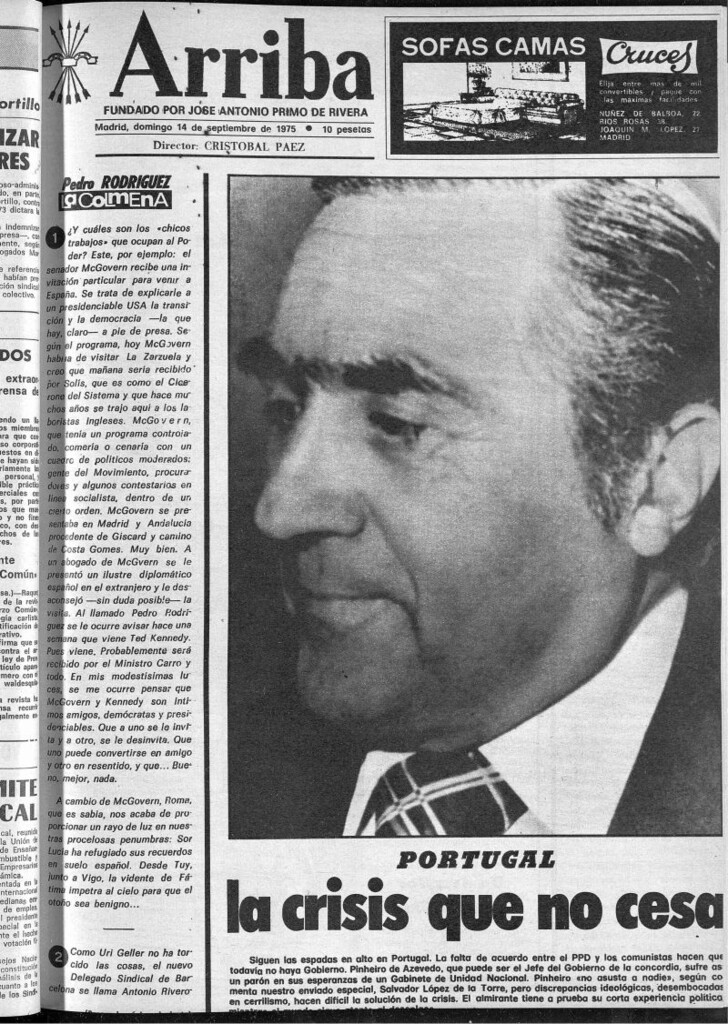 Miniatura de Arriba del 14 de septiembre de 1975