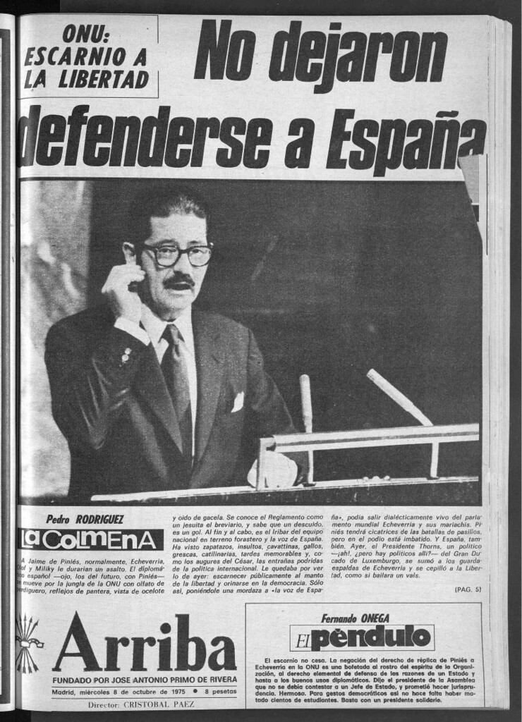 Miniatura de Arriba del 8 de octubre de 1975